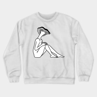 Mushroom Lady Crewneck Sweatshirt